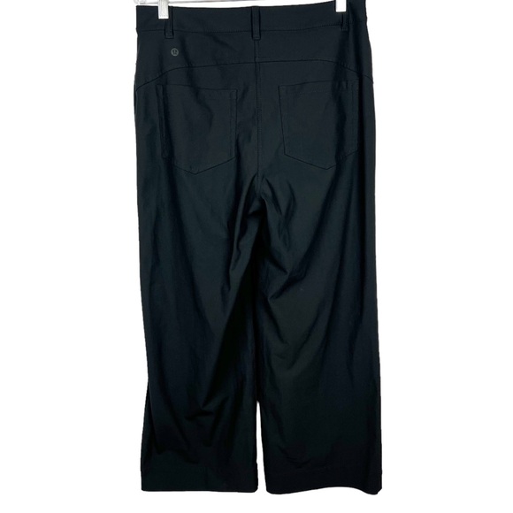 Lululemon women’s City Sleek Wide-Leg pants size 30 High Rise 7/8 Length - Picture 4 of 11